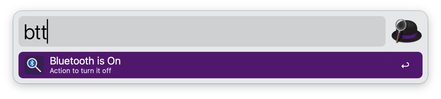 Toggling Bluetooth power