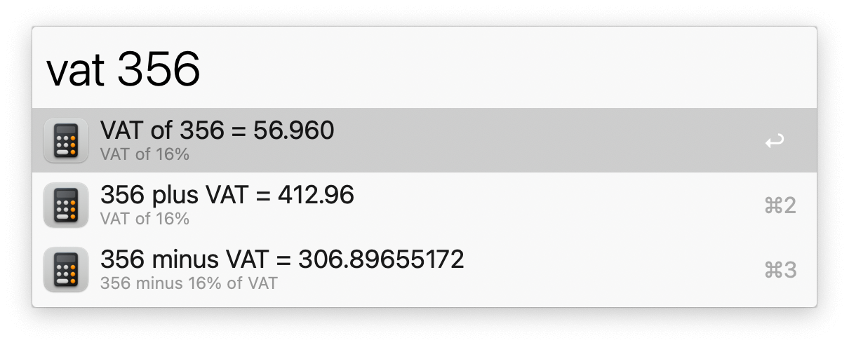 Converting VAT