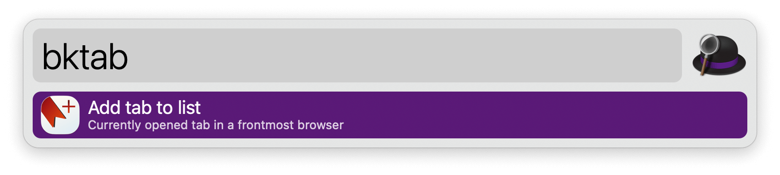 Adding browser tab