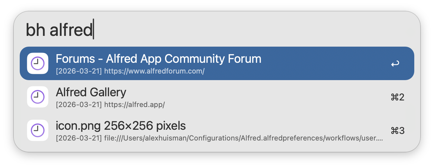 Searching Orion History