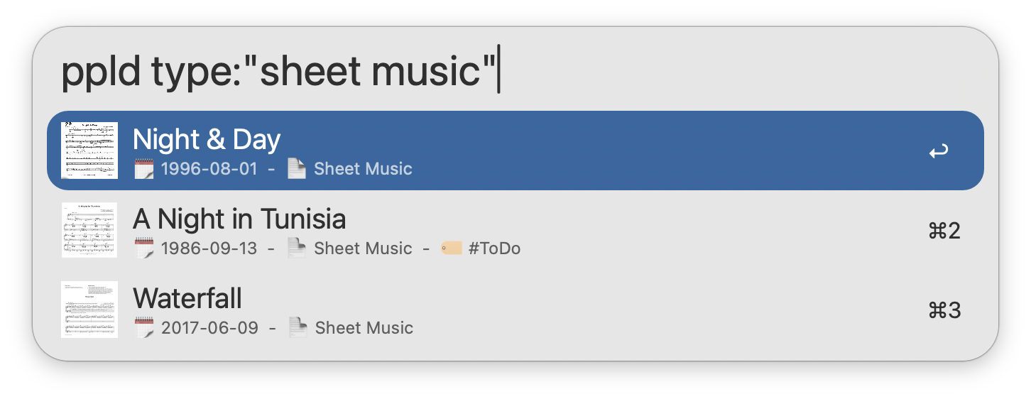 Searching for documents