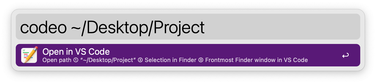 Open files with keyword