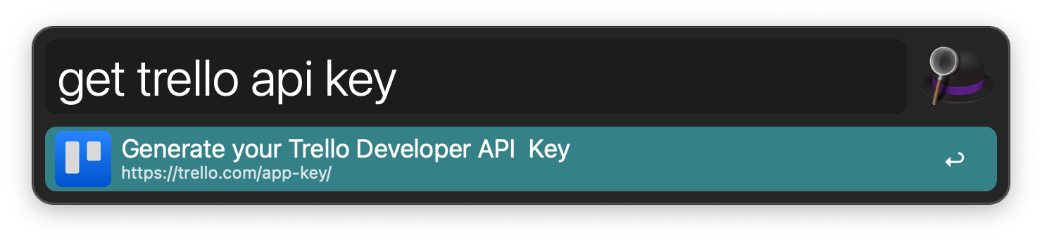 Getting API key