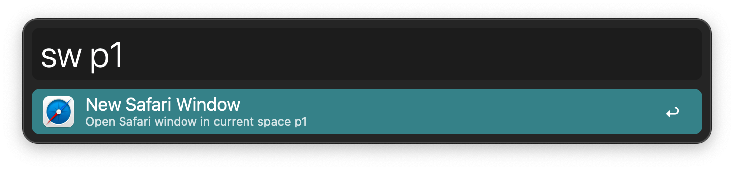 Opening specific profile