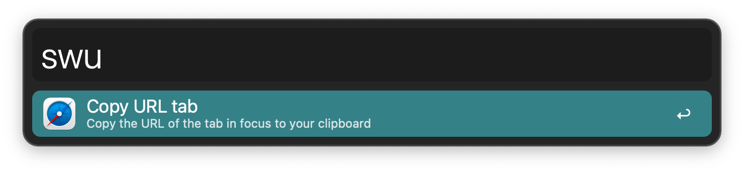Copying current tab