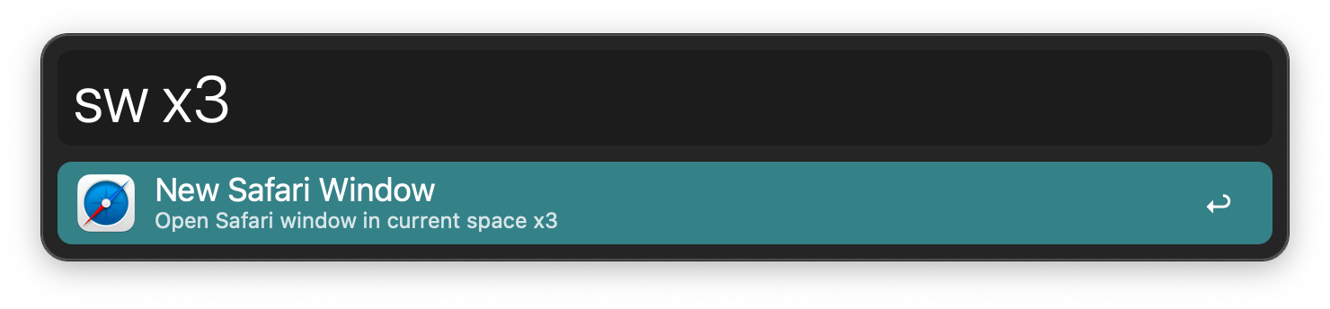 Opening multiple Safari windows