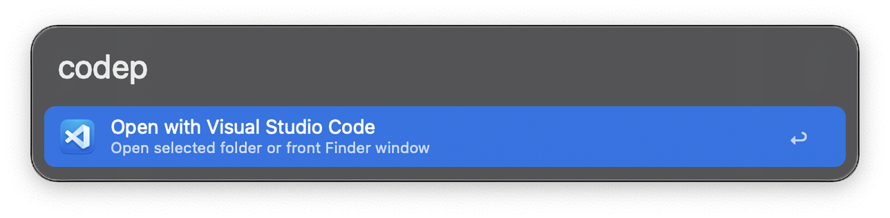 Open any path in VS Code